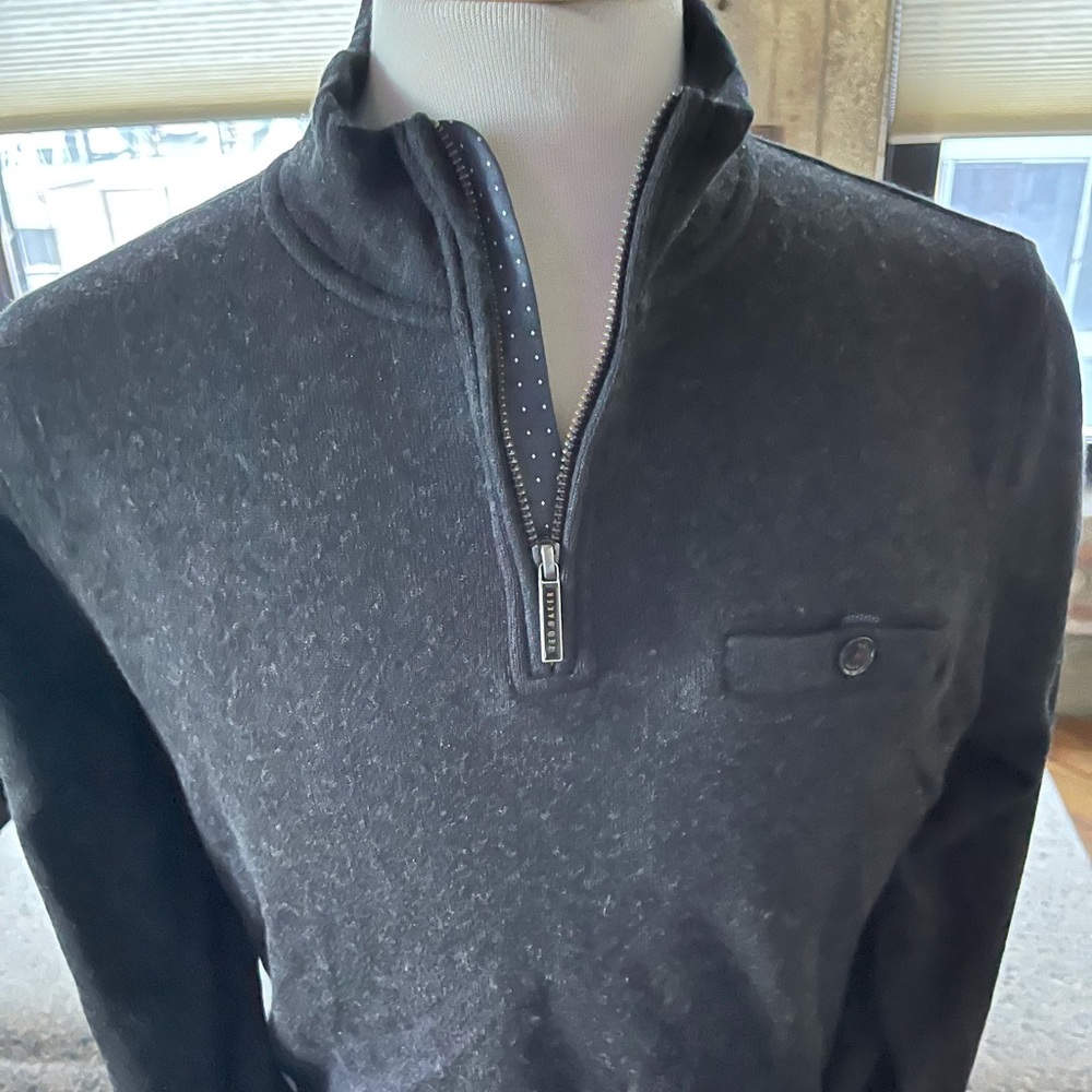 TED BAKER Quarter Zip Pullover